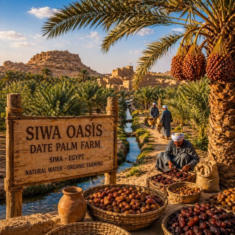Siwa Oasis Date Farms: Egypt’s Hidden Treasure of Premium Dates