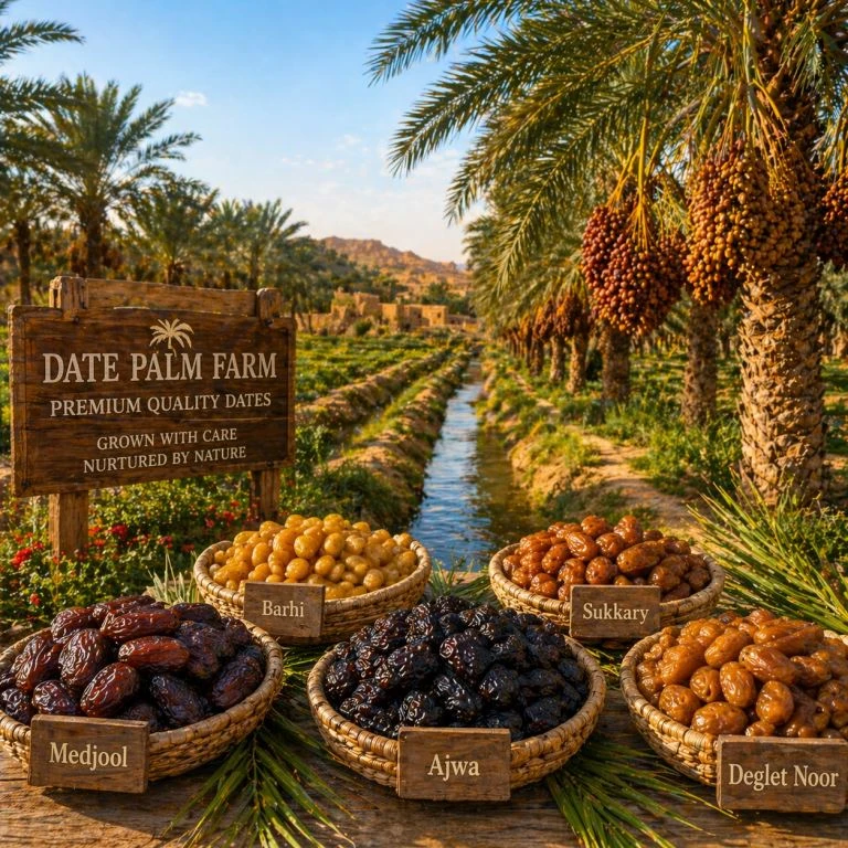 Major Date Varieties in the Middle East and North Africa
